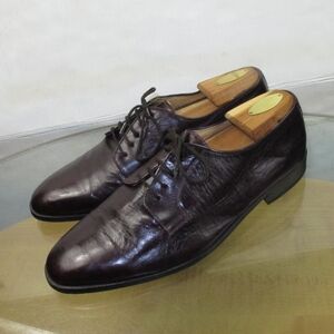 Pierre Cardin Oxford's Burgundy leather  Dress Shoes Men's Size 10.5